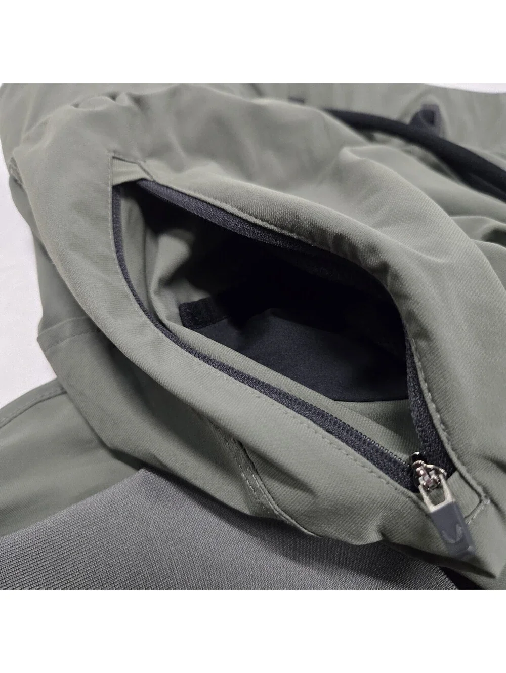 EUC Size S Men's ASRV Joggers Tetra-Lite High Rib Jogger Pants Olive DSG-0477